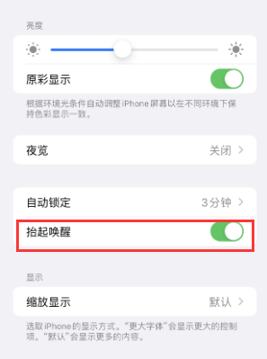 丽水苹果授权维修站分享iPhone轻点无法唤醒怎么办