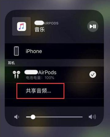 丽水苹果14音频维修点分享iPhone14音频共享设置方法 