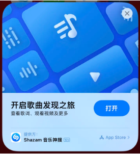 丽水苹果14维修站分享iPhone14音乐识别功能使用方法 