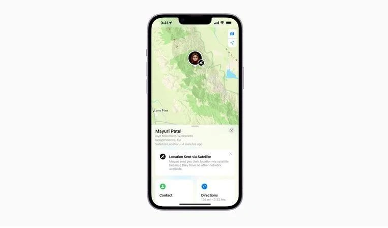 丽水苹果14维修分享iPhone14系列中 FindMy功能通过卫星分享位置方法教程 